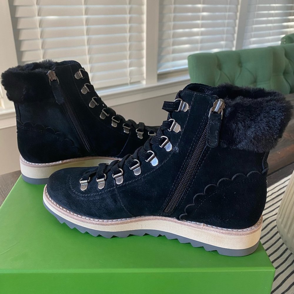 NIB, Kate Spade New York Women's Maira Combat Hiking Boot, Size 7.5